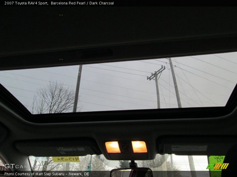 Barcelona Red Pearl / Dark Charcoal 2007 Toyota RAV4 Sport