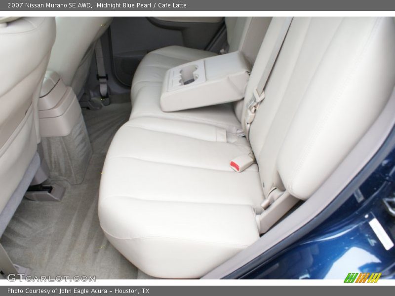 Midnight Blue Pearl / Cafe Latte 2007 Nissan Murano SE AWD