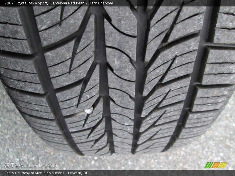 Barcelona Red Pearl / Dark Charcoal 2007 Toyota RAV4 Sport