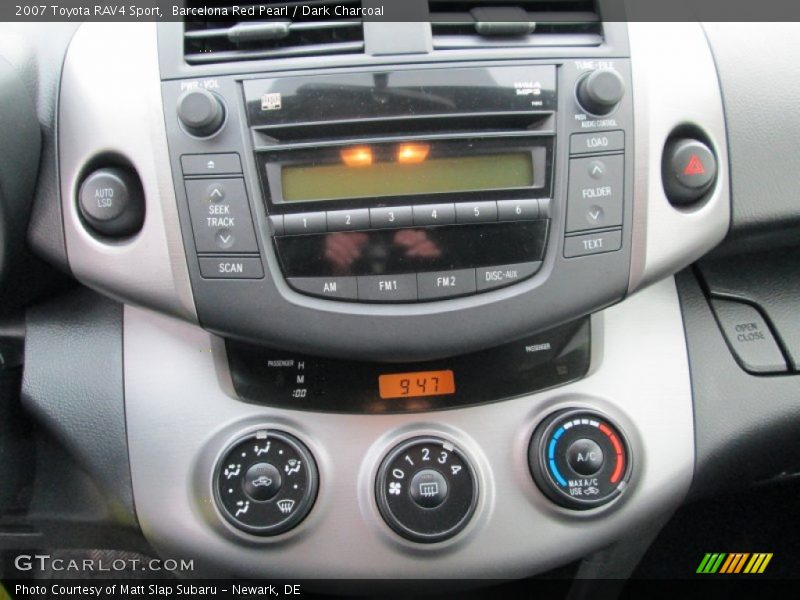 Barcelona Red Pearl / Dark Charcoal 2007 Toyota RAV4 Sport