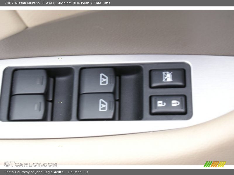 Midnight Blue Pearl / Cafe Latte 2007 Nissan Murano SE AWD