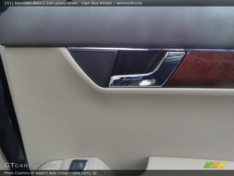 Capri Blue Metallic / Almond/Mocha 2011 Mercedes-Benz C 300 Luxury 4Matic