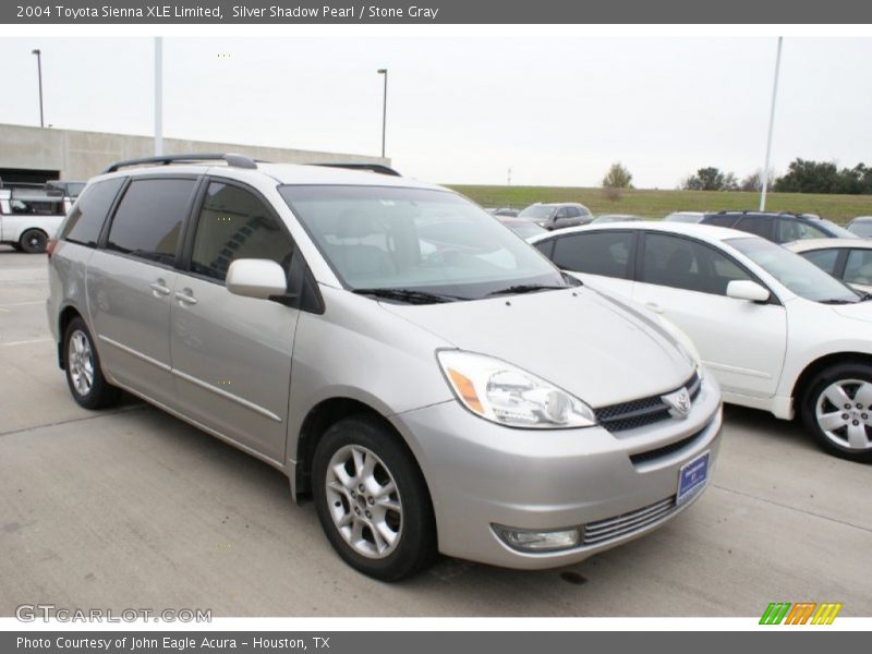 Silver Shadow Pearl / Stone Gray 2004 Toyota Sienna XLE Limited
