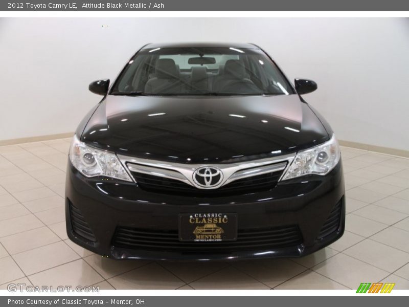 Attitude Black Metallic / Ash 2012 Toyota Camry LE