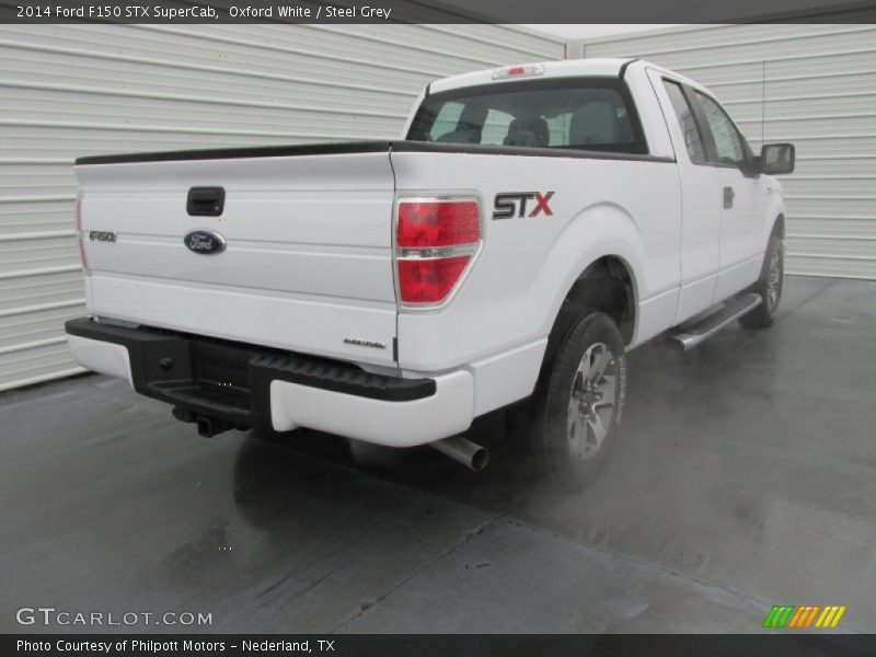 Oxford White / Steel Grey 2014 Ford F150 STX SuperCab