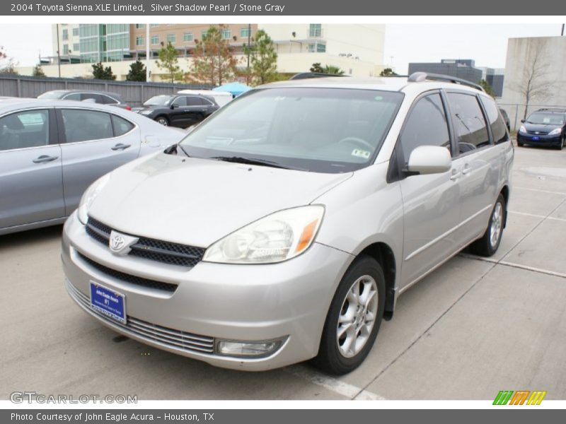 Silver Shadow Pearl / Stone Gray 2004 Toyota Sienna XLE Limited