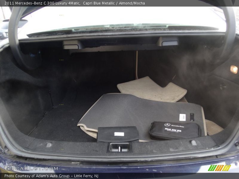 Capri Blue Metallic / Almond/Mocha 2011 Mercedes-Benz C 300 Luxury 4Matic