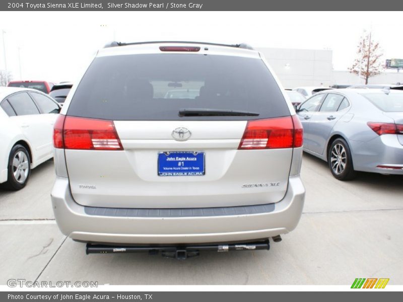 Silver Shadow Pearl / Stone Gray 2004 Toyota Sienna XLE Limited