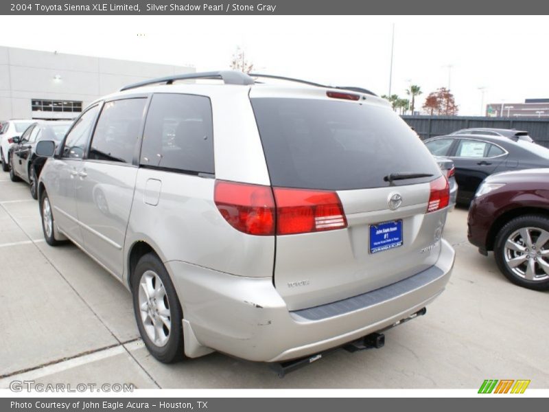Silver Shadow Pearl / Stone Gray 2004 Toyota Sienna XLE Limited