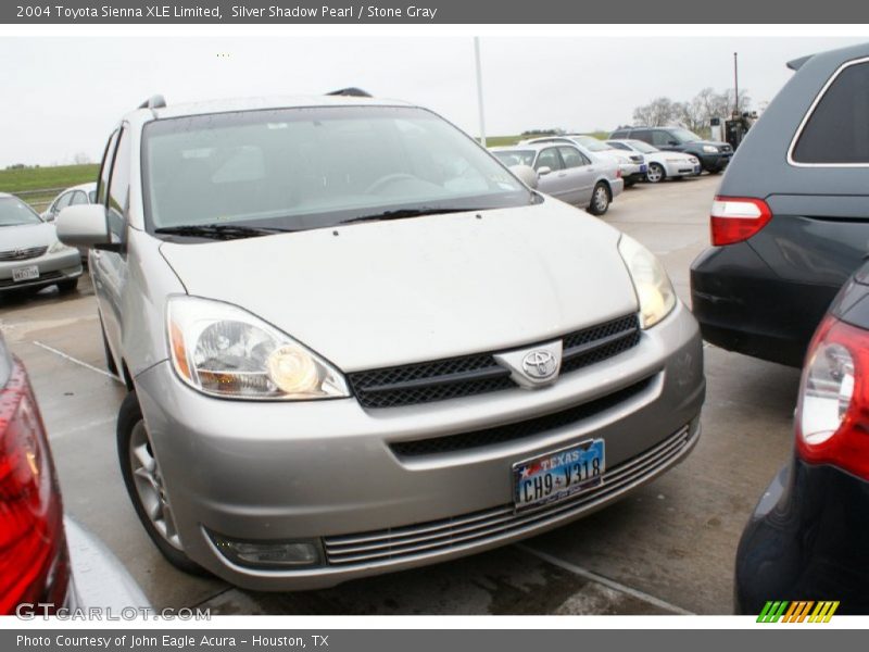 Silver Shadow Pearl / Stone Gray 2004 Toyota Sienna XLE Limited