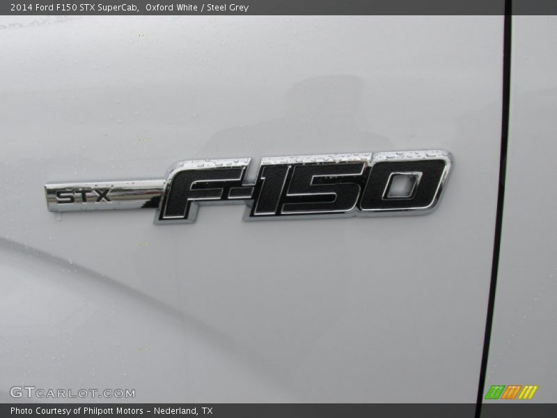 Oxford White / Steel Grey 2014 Ford F150 STX SuperCab