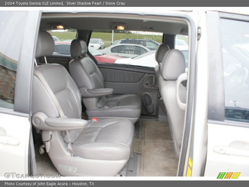 Silver Shadow Pearl / Stone Gray 2004 Toyota Sienna XLE Limited