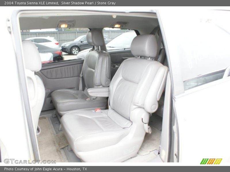 Silver Shadow Pearl / Stone Gray 2004 Toyota Sienna XLE Limited