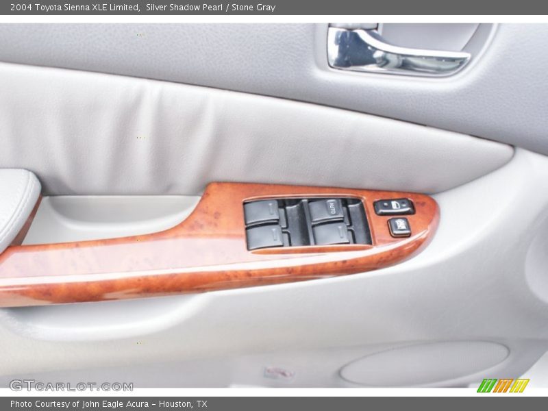 Silver Shadow Pearl / Stone Gray 2004 Toyota Sienna XLE Limited