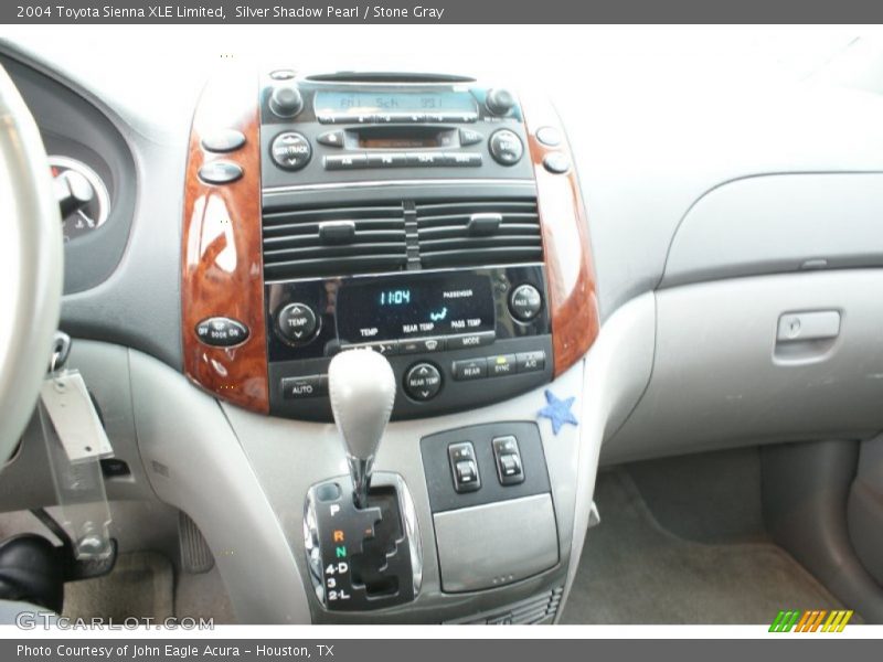 Silver Shadow Pearl / Stone Gray 2004 Toyota Sienna XLE Limited