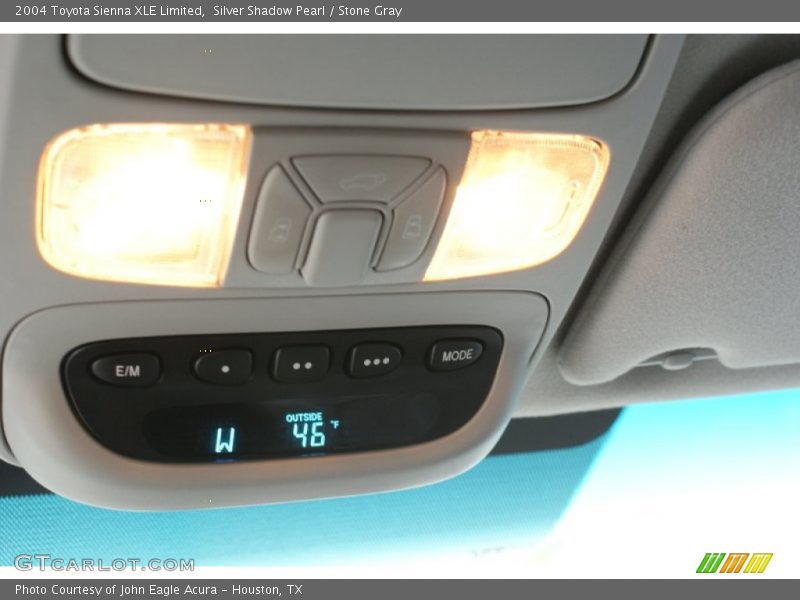 Silver Shadow Pearl / Stone Gray 2004 Toyota Sienna XLE Limited
