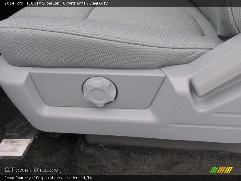 Oxford White / Steel Grey 2014 Ford F150 STX SuperCab