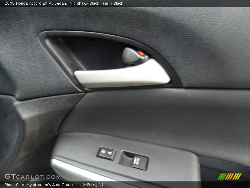 Nighthawk Black Pearl / Black 2008 Honda Accord EX V6 Sedan