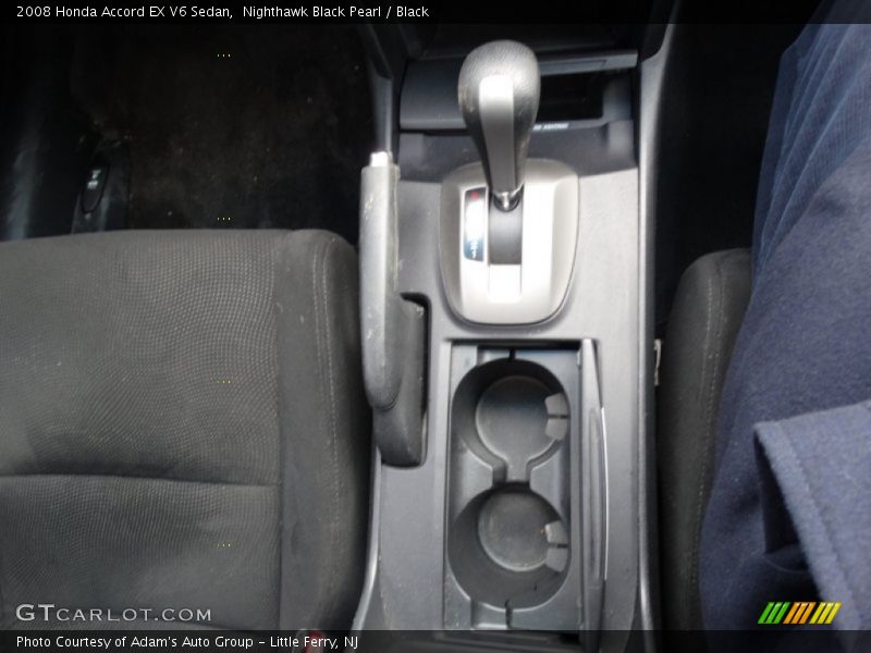 Nighthawk Black Pearl / Black 2008 Honda Accord EX V6 Sedan