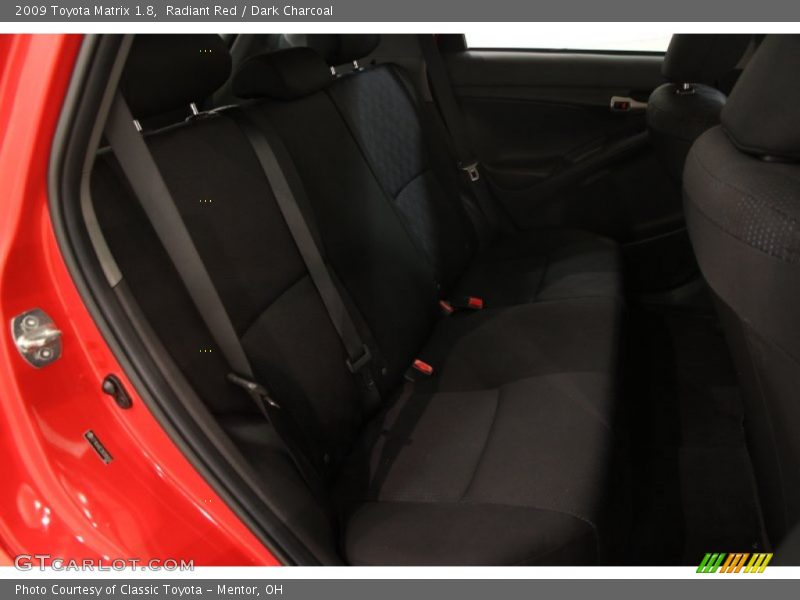 Radiant Red / Dark Charcoal 2009 Toyota Matrix 1.8