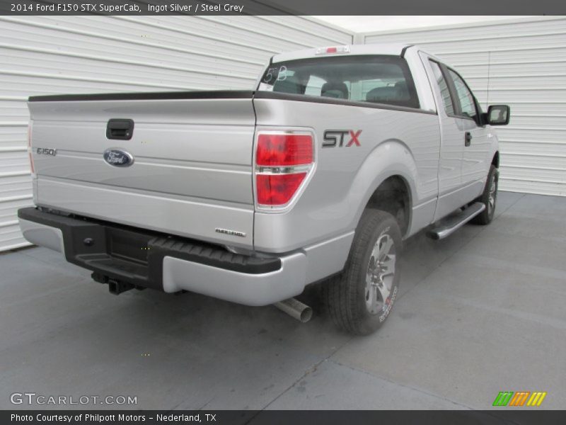 Ingot Silver / Steel Grey 2014 Ford F150 STX SuperCab
