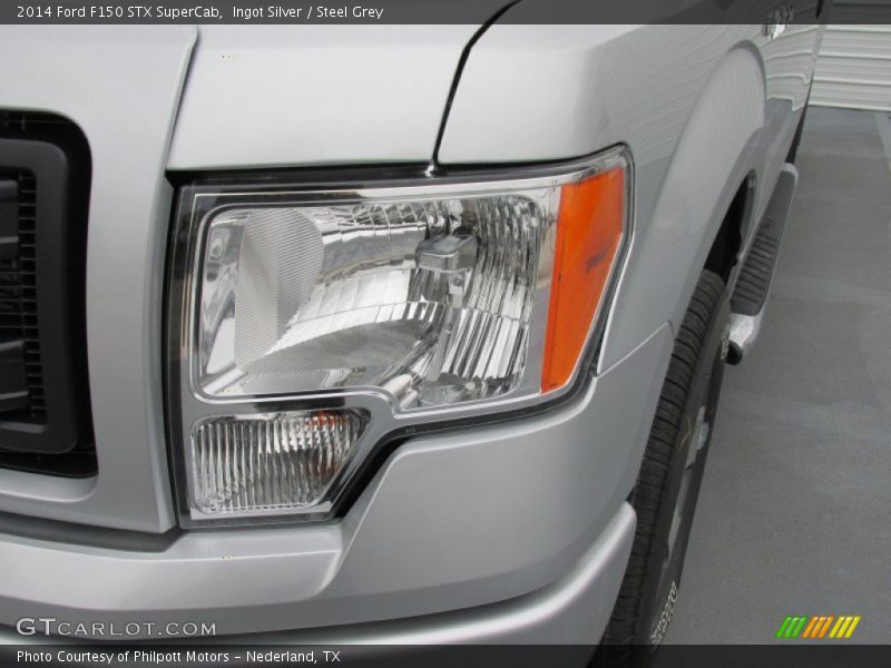 Ingot Silver / Steel Grey 2014 Ford F150 STX SuperCab