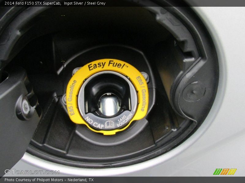 Ingot Silver / Steel Grey 2014 Ford F150 STX SuperCab