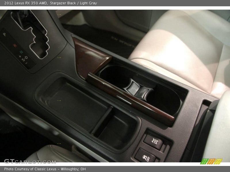 Stargazer Black / Light Gray 2012 Lexus RX 350 AWD