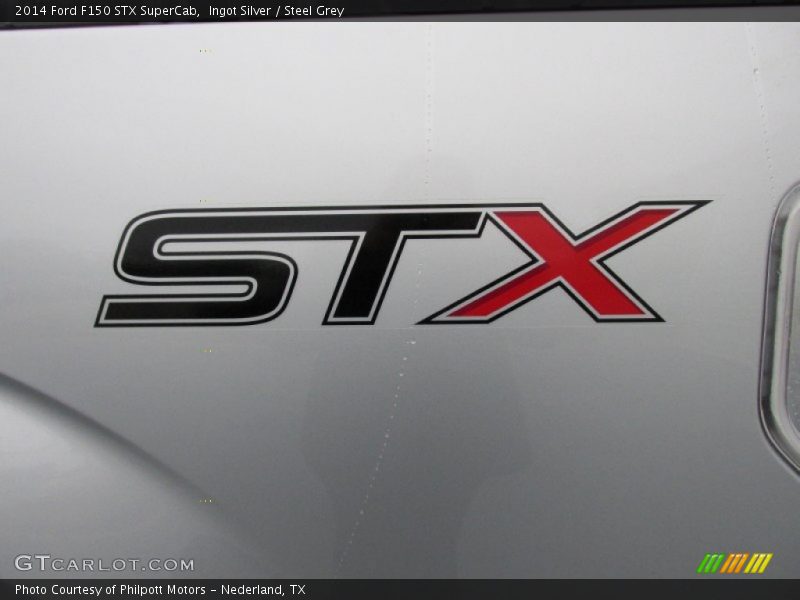 Ingot Silver / Steel Grey 2014 Ford F150 STX SuperCab