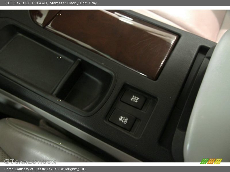 Stargazer Black / Light Gray 2012 Lexus RX 350 AWD