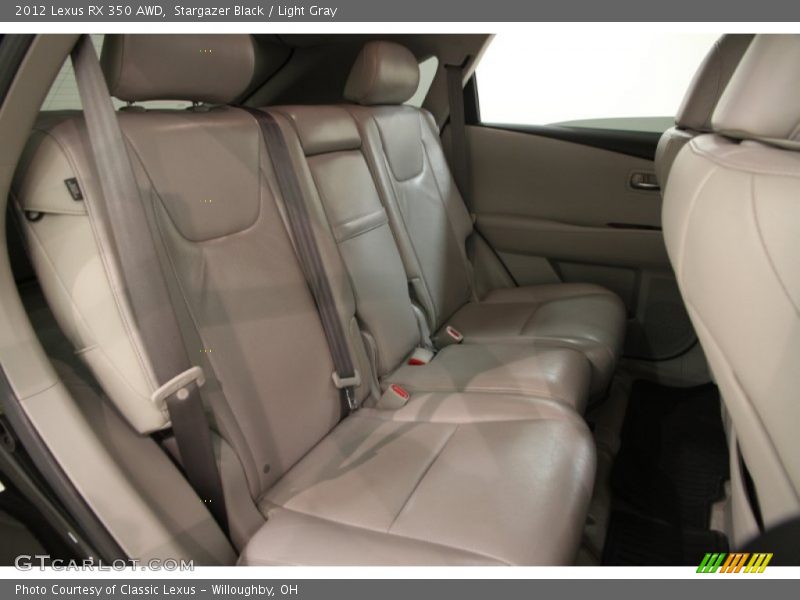 Stargazer Black / Light Gray 2012 Lexus RX 350 AWD