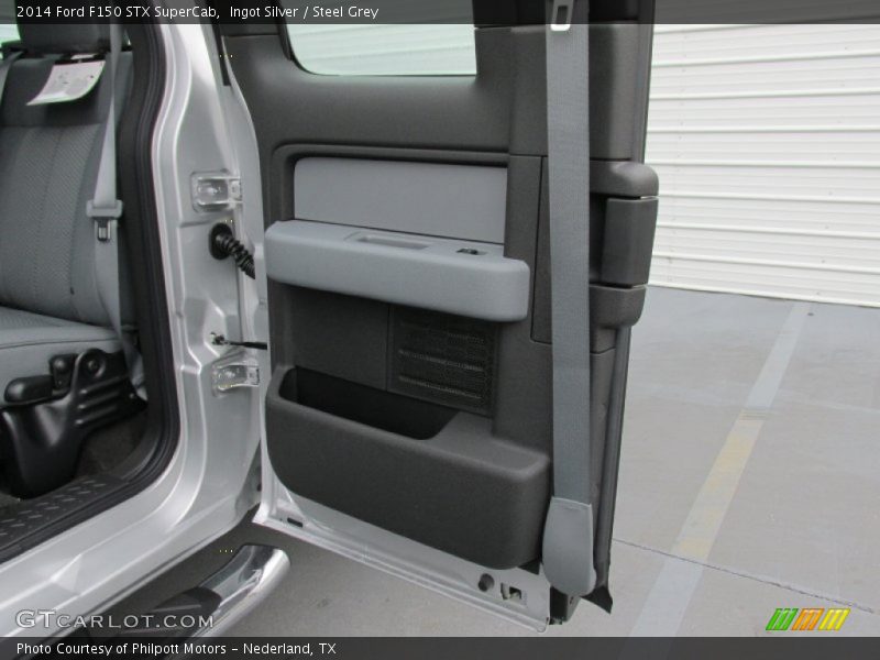 Ingot Silver / Steel Grey 2014 Ford F150 STX SuperCab