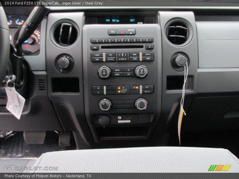 Ingot Silver / Steel Grey 2014 Ford F150 STX SuperCab