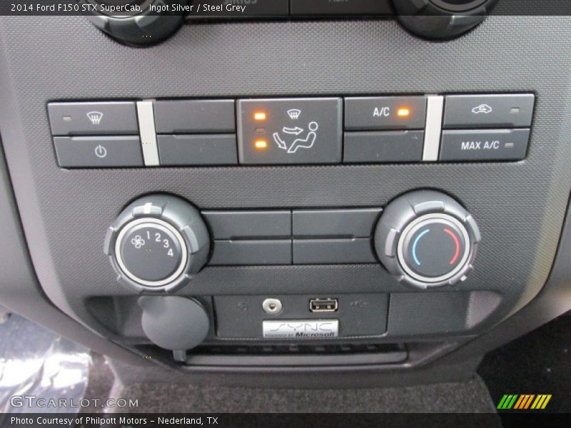 Ingot Silver / Steel Grey 2014 Ford F150 STX SuperCab