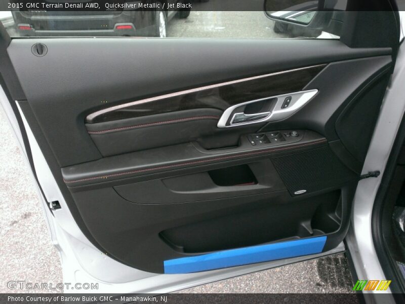 Quicksilver Metallic / Jet Black 2015 GMC Terrain Denali AWD