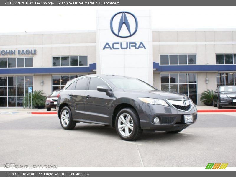 Graphite Luster Metallic / Parchment 2013 Acura RDX Technology