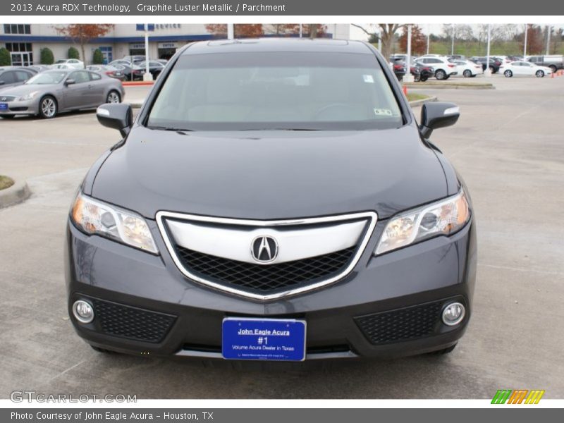 Graphite Luster Metallic / Parchment 2013 Acura RDX Technology