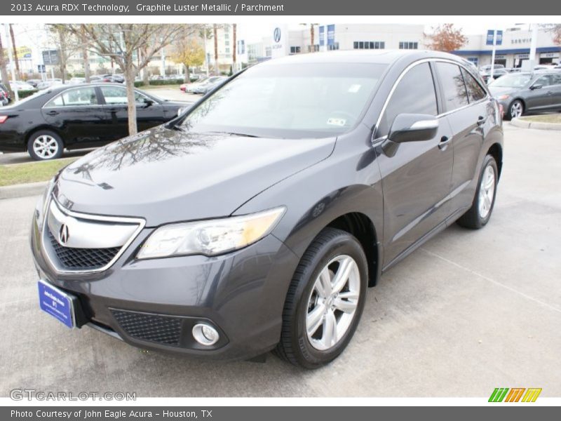 Graphite Luster Metallic / Parchment 2013 Acura RDX Technology