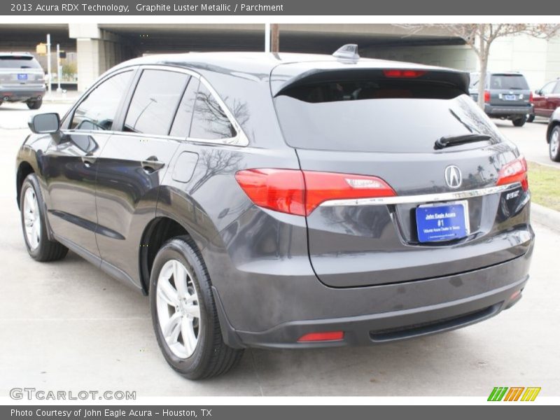 Graphite Luster Metallic / Parchment 2013 Acura RDX Technology