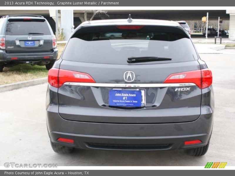 Graphite Luster Metallic / Parchment 2013 Acura RDX Technology