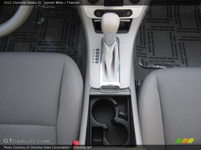 Summit White / Titanium 2012 Chevrolet Malibu LS