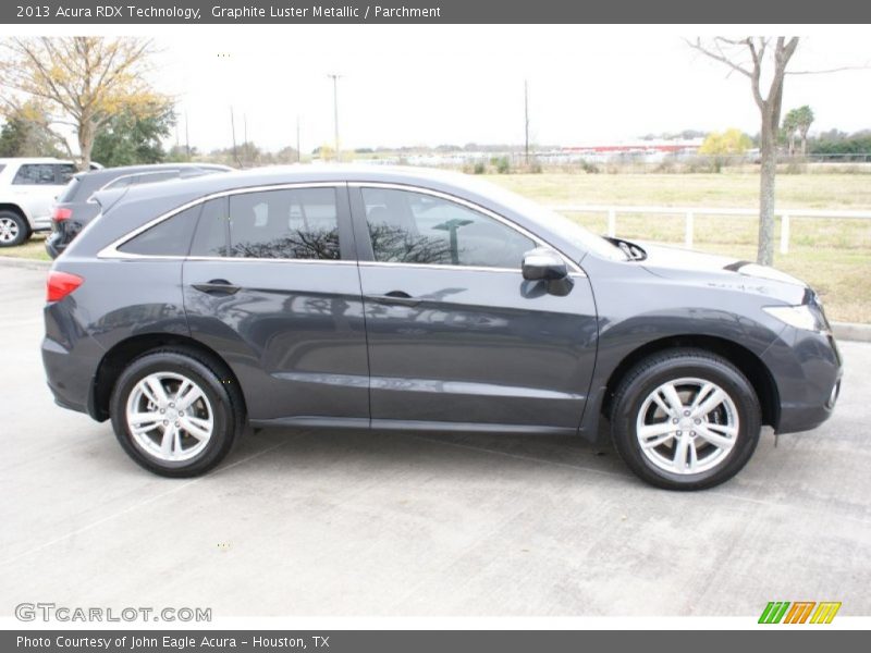 Graphite Luster Metallic / Parchment 2013 Acura RDX Technology