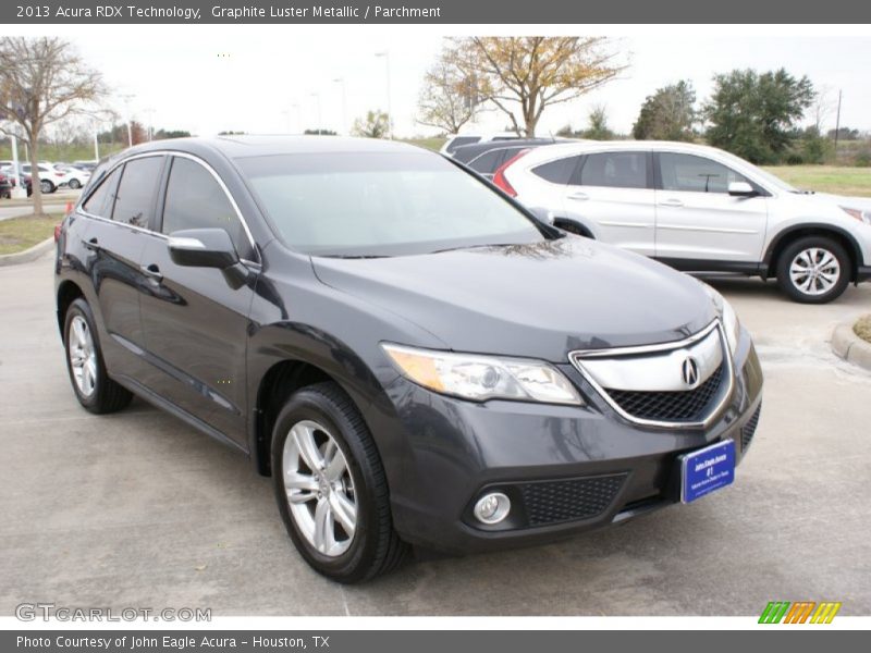 Graphite Luster Metallic / Parchment 2013 Acura RDX Technology