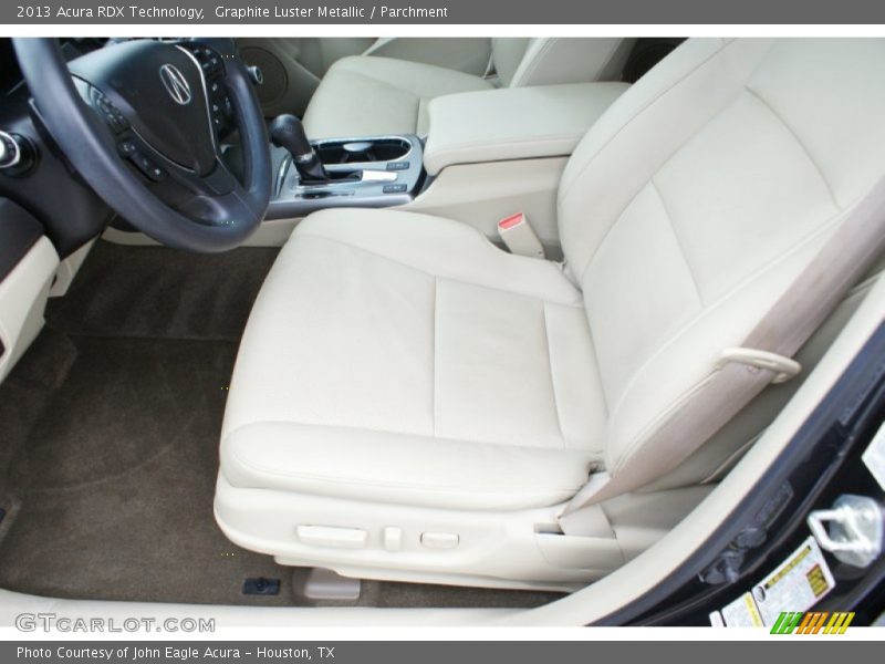 Graphite Luster Metallic / Parchment 2013 Acura RDX Technology