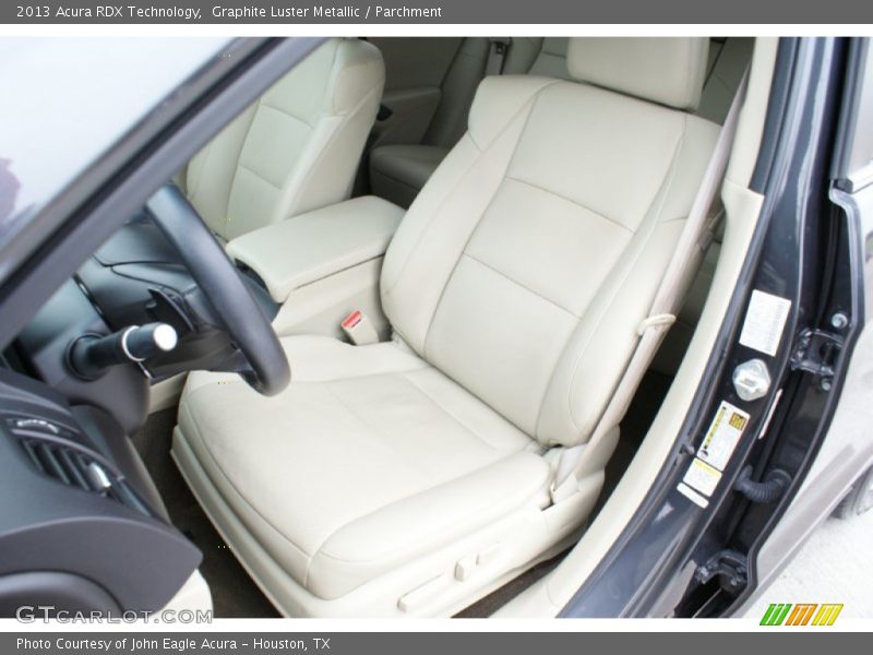 Graphite Luster Metallic / Parchment 2013 Acura RDX Technology