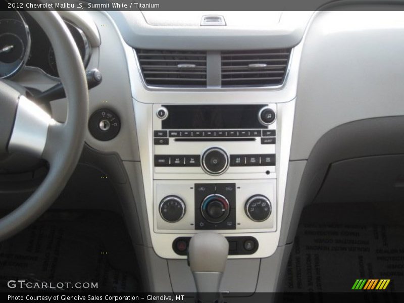 Summit White / Titanium 2012 Chevrolet Malibu LS