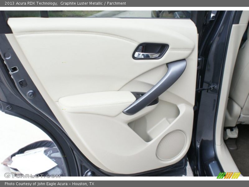 Graphite Luster Metallic / Parchment 2013 Acura RDX Technology