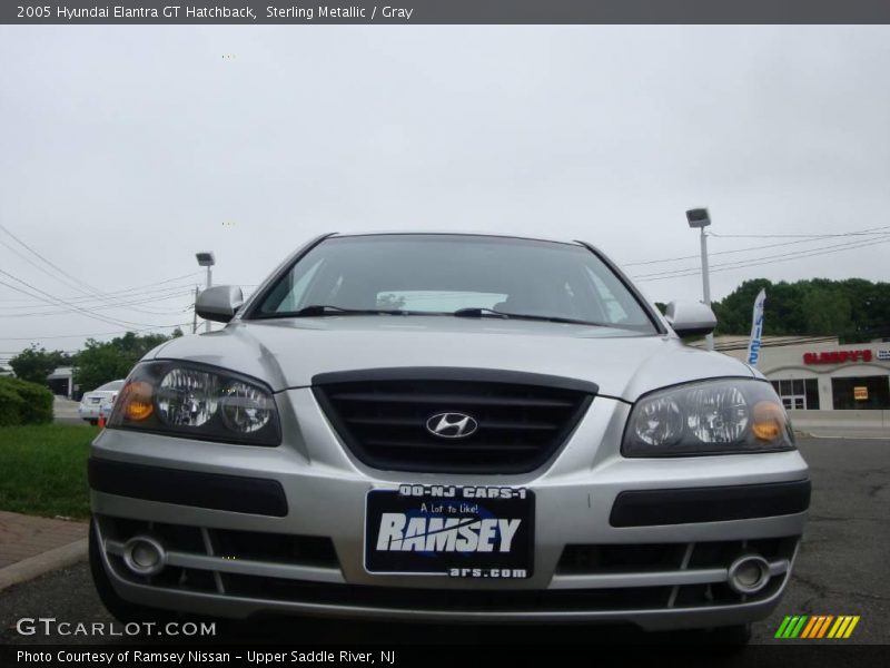 Sterling Metallic / Gray 2005 Hyundai Elantra GT Hatchback