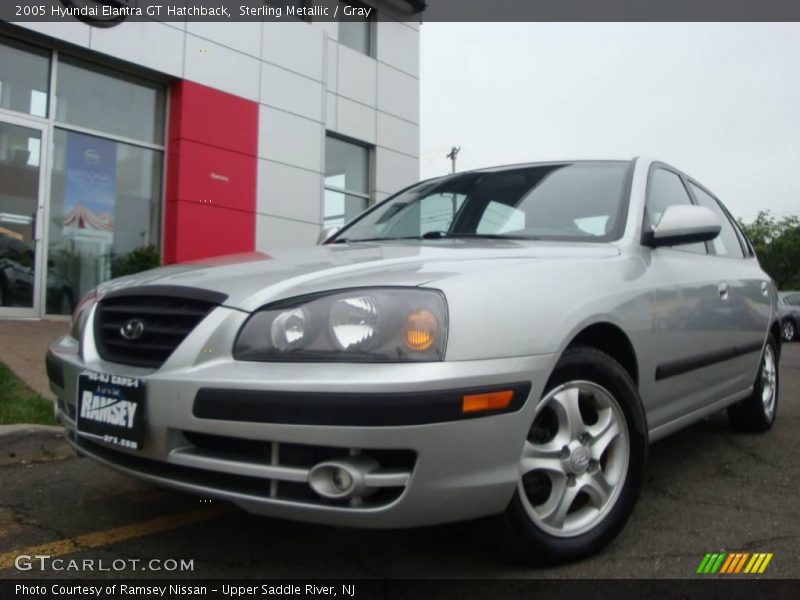Sterling Metallic / Gray 2005 Hyundai Elantra GT Hatchback