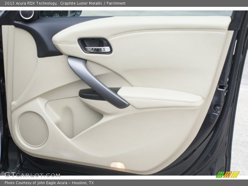 Graphite Luster Metallic / Parchment 2013 Acura RDX Technology